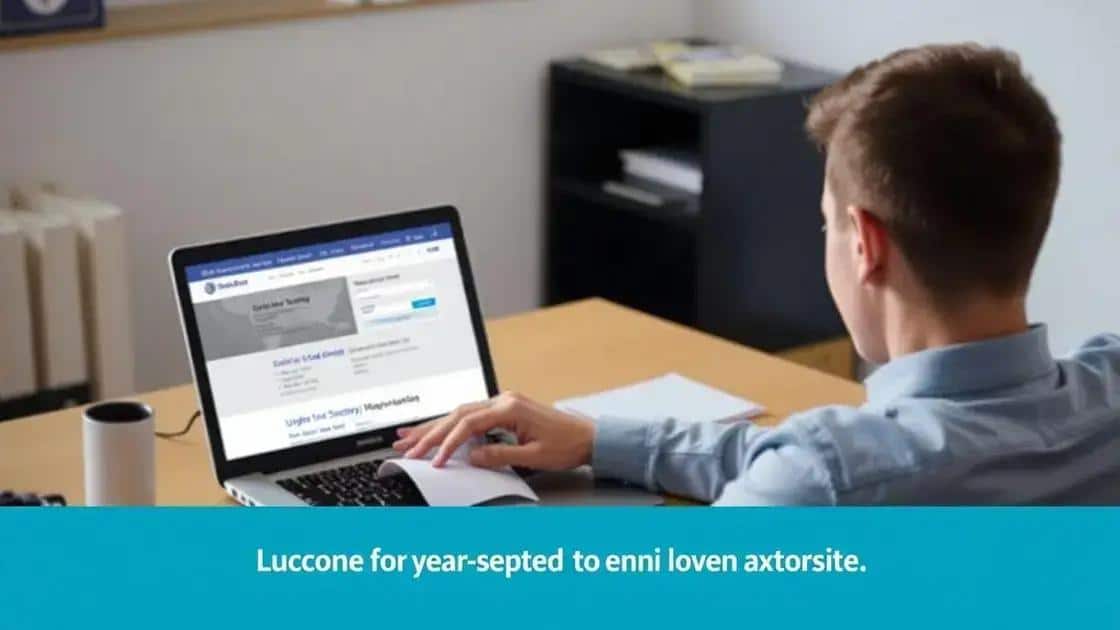 Step-by-step guide to online updates