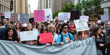 Protesters rally in opposition to Trump-era regulations