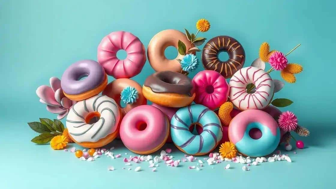 Bringing creativity to donut presentations