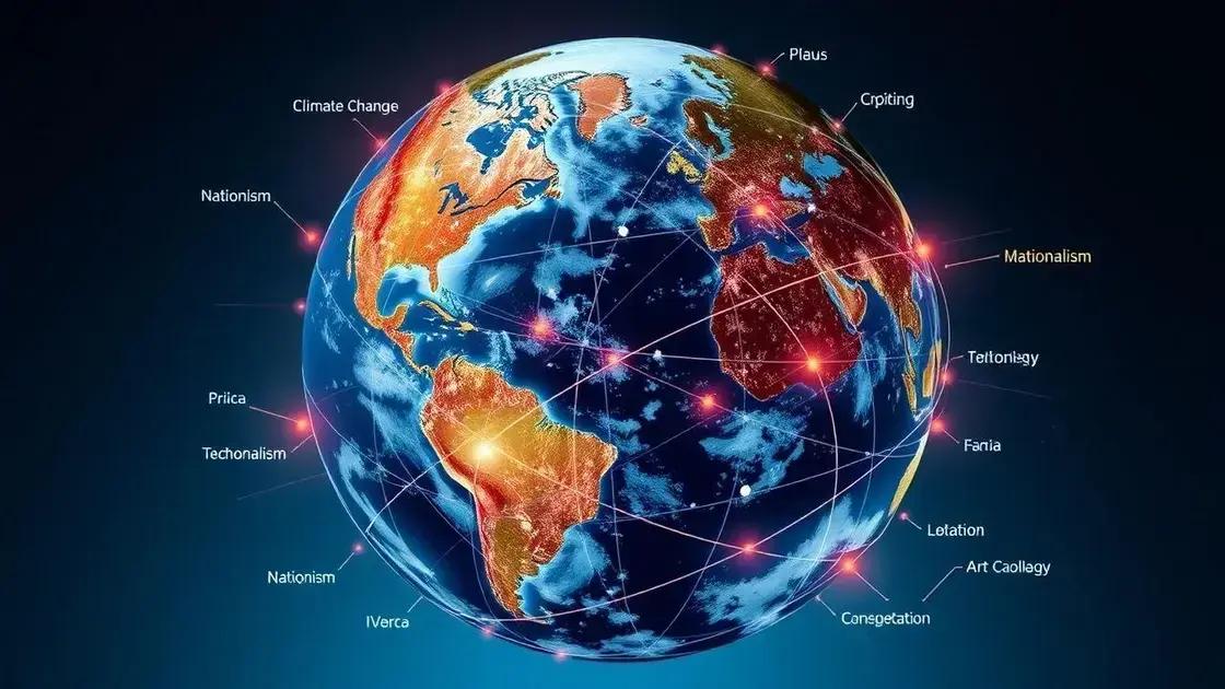 Current challenges and future trends in international relations