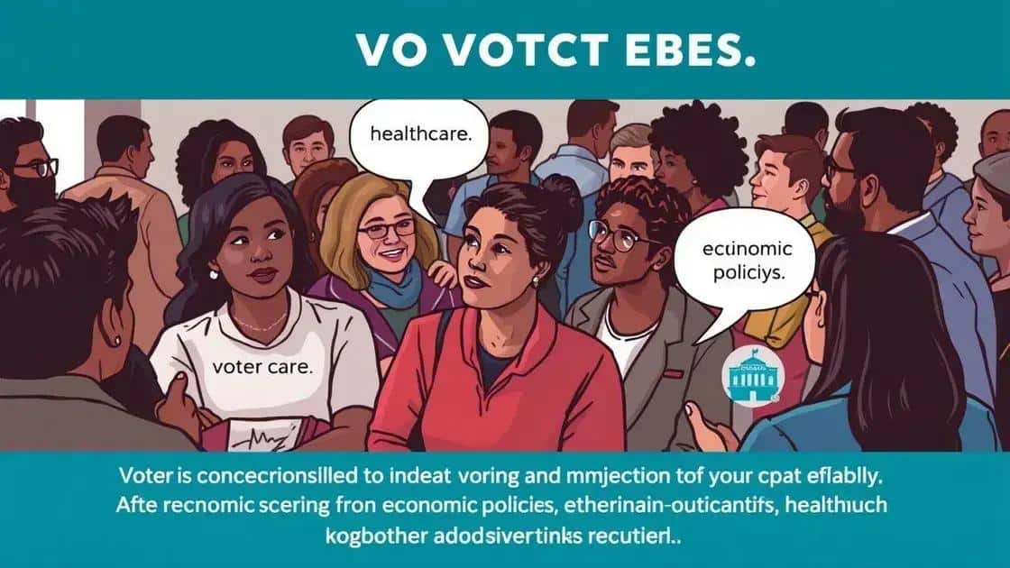 Key areas of policy discontent among voters