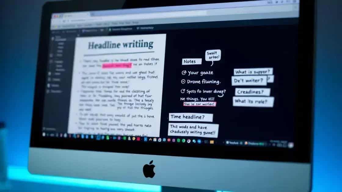 How to craft eye-catching headlines