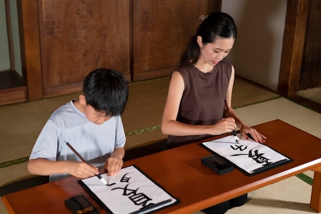 A split screen showing a person watching a Korean drama on one side and taking notes with Korean language learning materials on the other side.