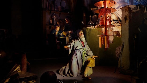 A close-up shot of a drama scene featuring a king of the Joseon Dynasty in full royal attire, seated on his throne, with his ministers kneeling before him. The scene is opulent and detailed, showcasing the gravity of royal court politics.