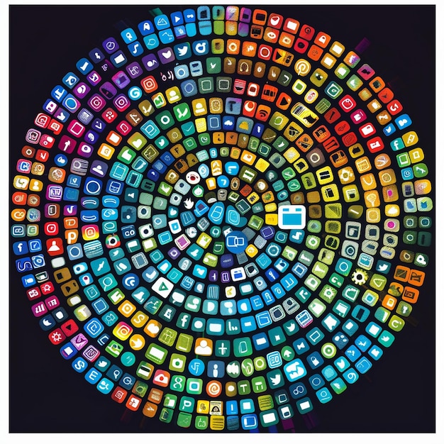 A graphic showing the logos of several popular streaming services (Netflix, Spotify, Disney+, Amazon Prime Video, etc.) arranged in a circle.