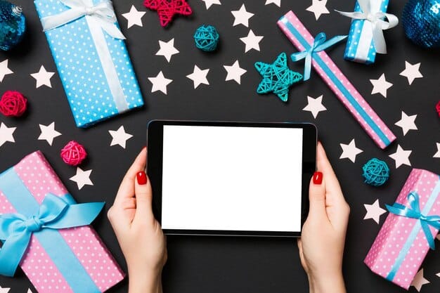 A collage showing screenshots of the gift card or voucher purchase pages of various streaming services (Netflix, Spotify, Disney+, etc.).