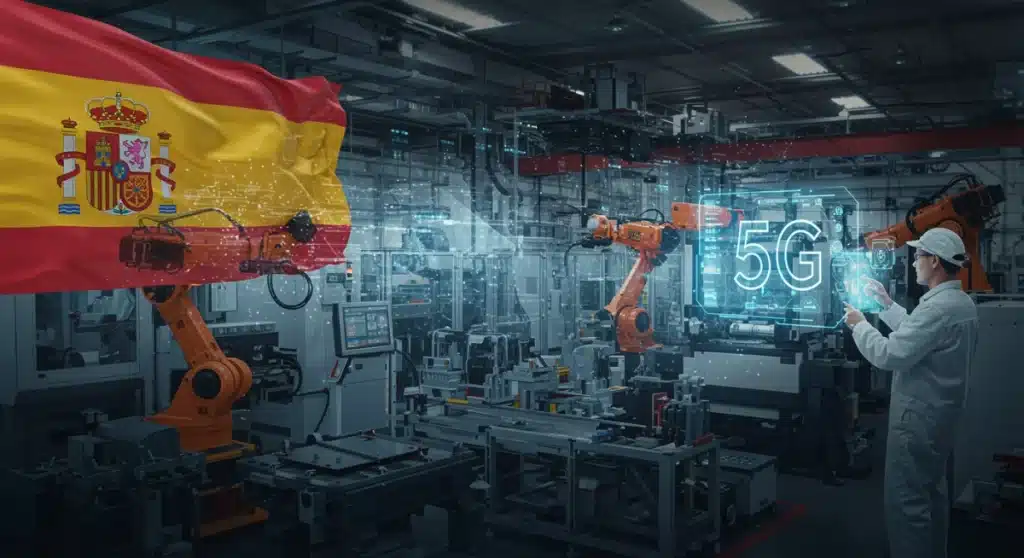 5G y la Industria 4.0 en España: Acelerando la Productividad un 40%