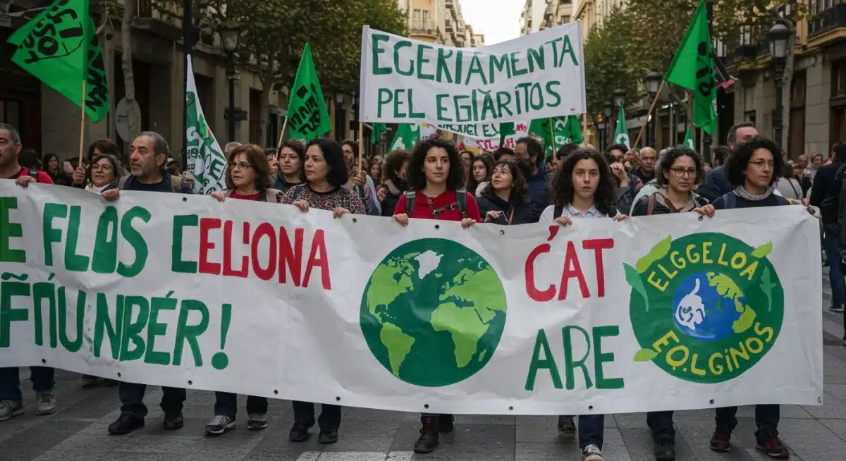 Manifestación ciudadana por la sostenibilidad y el medio ambiente en España