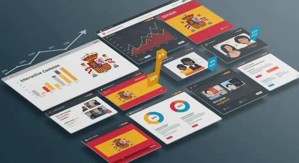 Contenido Interactivo: Duplica el Tiempo en Webs Españolas 2024