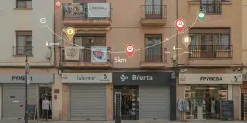 PYME española atrayendo clientes con marketing de proximidad