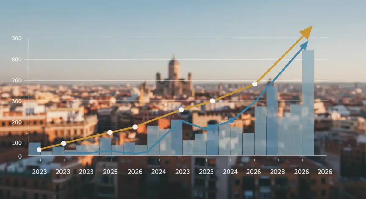 Gráfico de crecimiento de ROI y confianza de marca en campañas de marketing de influencers ético en España hasta 2026.