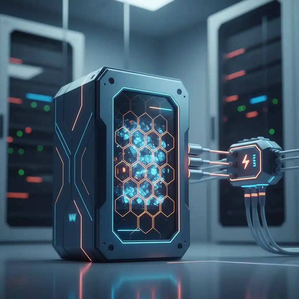Batería de almacenamiento de energía de nueva generación, mostrando tecnología avanzada y alta eficiencia para la red eléctrica.