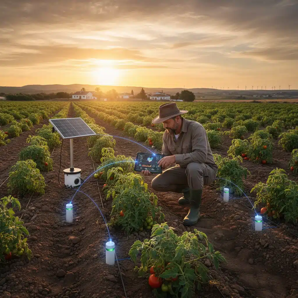 Sensores IoT en Agricultura Española: Gestión de Cultivos y Agua 2026