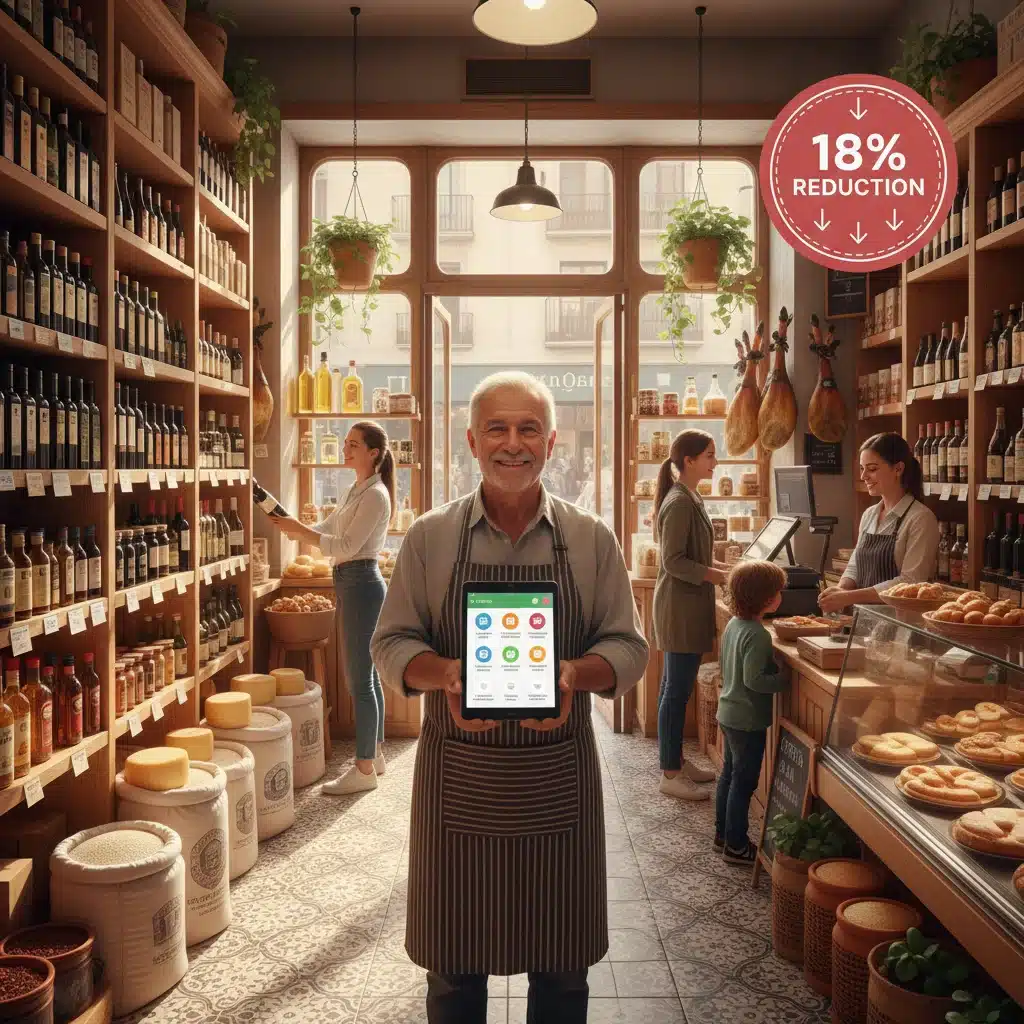 Gestión Eficiente Inventario: Ahorra un 18% en tu Comercio Local Español (2026)