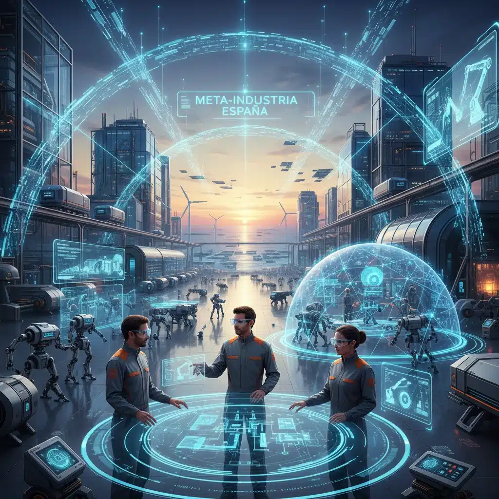 Metaverso Industrial España: 4 Líderes Transformando Producción 2026