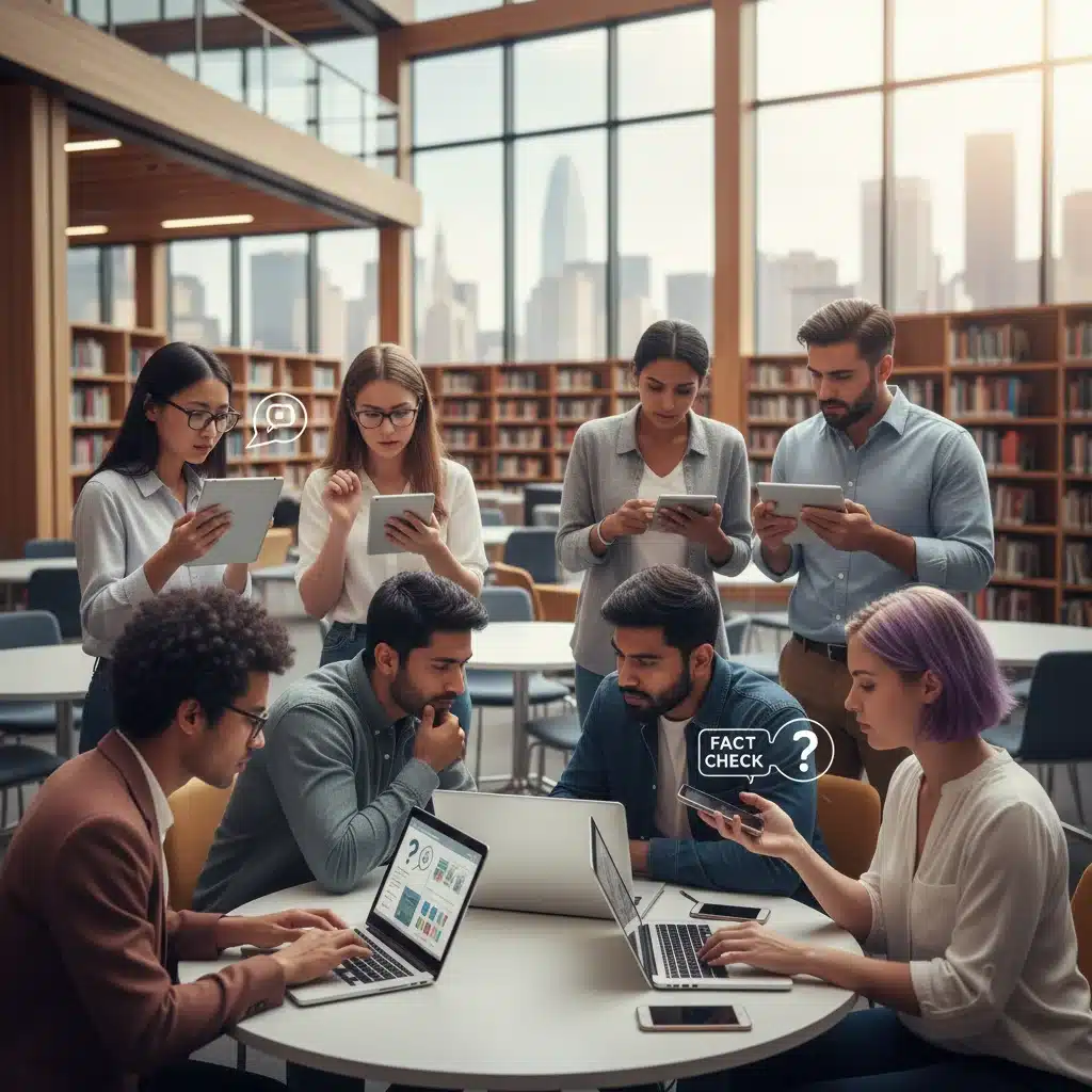 Ciudadanos con pensamiento crítico ante la desinformación digital