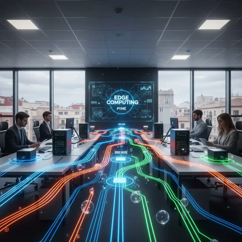 Edge Computing para PYMES Españolas: Optimiza Datos y Mejora la Eficiencia 25%