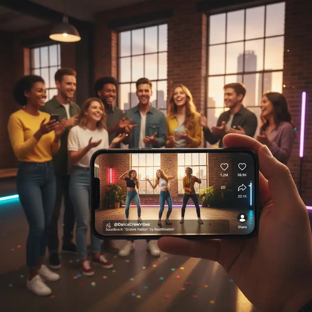 Estrategias de contenido viral para TikTok y el engagement en redes sociales.